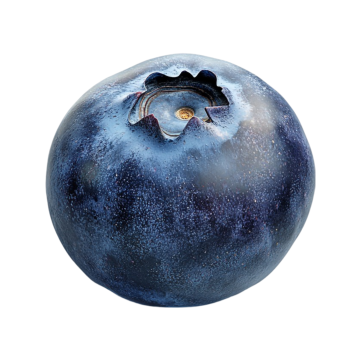 Blueberry juice candle